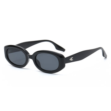 Cyxus Custom Personalized Y2K Style Oval UV400 Protection Sunglasses 1068
